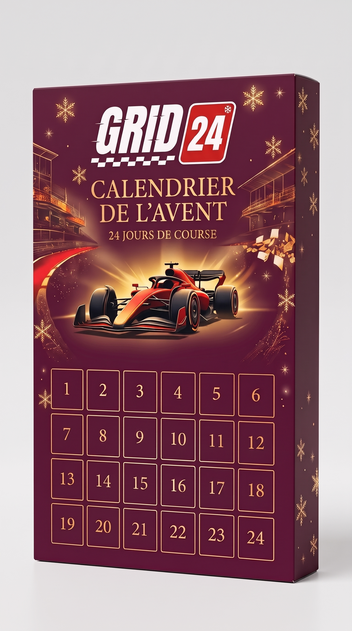 GRID 24 — Calendrier de l'Avent Racing · Édition Collector 2026